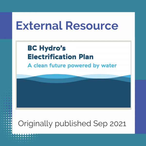 BC Hydro s Electrification Plan B2electrification